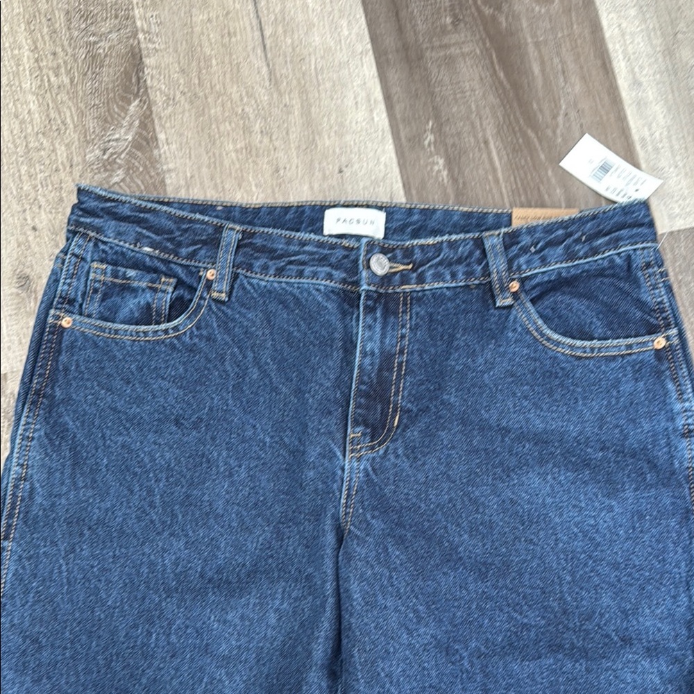 PacSun Blue Jeans Casey Low Rise Baggy
